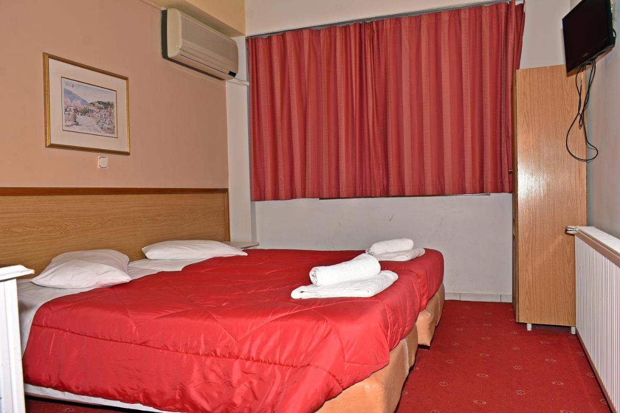 Iniohos Hotel Delphi Buitenkant foto